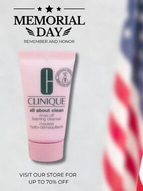 Clinique Rinse-Off Foaming Cleanser 1oz